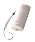 Portable Travel Washlet YEW350 WH Bidet Attachment, Battery Powered, 23 Second Water Spray, 180ml Tank, White ABS