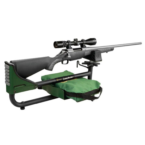Ambidextrous Recoil Reducing Rifle Shooting Rest With Elevation Adjustments For Range And Sighting In, Built For Magnum Rifles