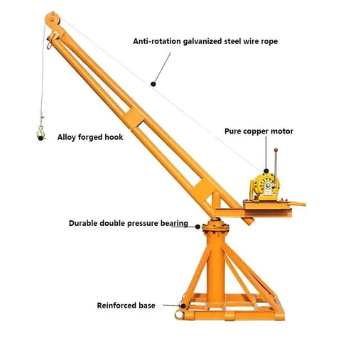 Heavy Duty Hydraulic Folding Engine Hoist With Smooth Electric Feed And Rock Solid 250 Kilogram Pull Capacity For No Sweat Garage Projects And Knock Out Shop Rig Tasks Weekly, showcasing alloy forged hook and reinforced base.