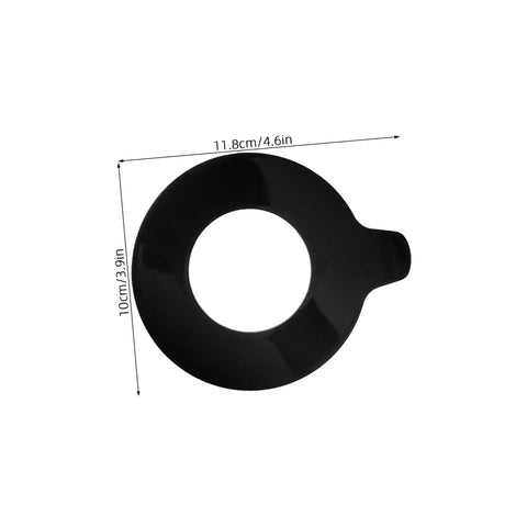 Two Piece Excavator Pin Shim Kit With Durable Round Rubber Washers For Easy Replacement Compatible With Boom Pads Reducing Noise And Vibration In Industrial Machinery, 11.8cm