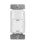 Motion Sensor Switch With 0-10V Dimming For Low Voltage Lighting, PIR Occupancy Sensor Controls 800W Ballast or LED Driver, Single Pole Dimmer TDODS5-010 White, Auto On Off With Adjustable Dimming Levels For Offices And Home.