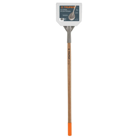 Multi Purpose Sharp Coa Hoe With 43 Inch Tropical Wood Handle And Induction Hardened 4 mm Steel Blade For Heavy Duty Clearing Roots And Weeding In The Garden A Real Yard Work Beast Model 10896