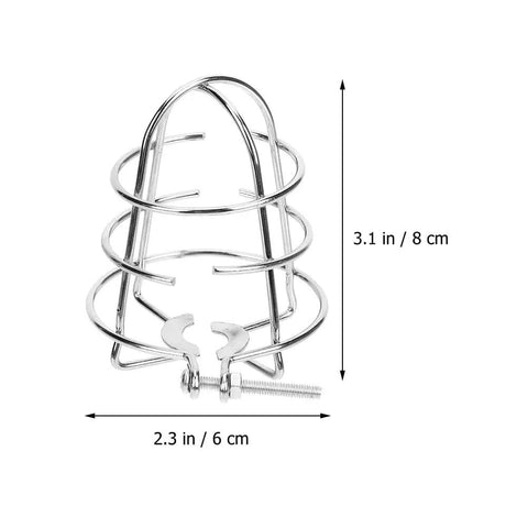 Rock Solid Heavy Duty Fire Sprinkler Head Guard Sturdy Iron Metal Shield Cover For Ceiling Pipe Setup Durable Cage Protector Built Tough As Nails For Commercial Facilities Knockout Protection