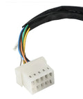 Heavy Duty 1/2 Hp X13 Ecm Furnace Blower Motor Replaces 6205e At 1050 Rpm wiring harness with multi-colored wires for easy connection.