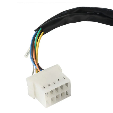 Heavy Duty 1/2 Hp X13 Ecm Furnace Blower Motor Replaces 6205e At 1050 Rpm wiring harness with multi-colored wires for easy connection.