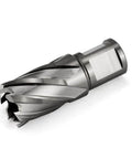 7/8-inch annular cutter with 1-inch depth of cut and 3/4-inch Weldon shank (two flats) for magnetic drill press