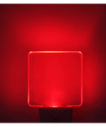 2 Pack Plug In Red Night Lights With Dusk To Dawn Sensor Zero Point Five Watt LED Auto On Off Soft Red Glow for bedrooms