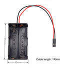 Battery holder case for 4-cell AA with JR connector, part of 3CH Digital Servo Tester And ESC Checker For CCPM Consistency And Precise Speed Control