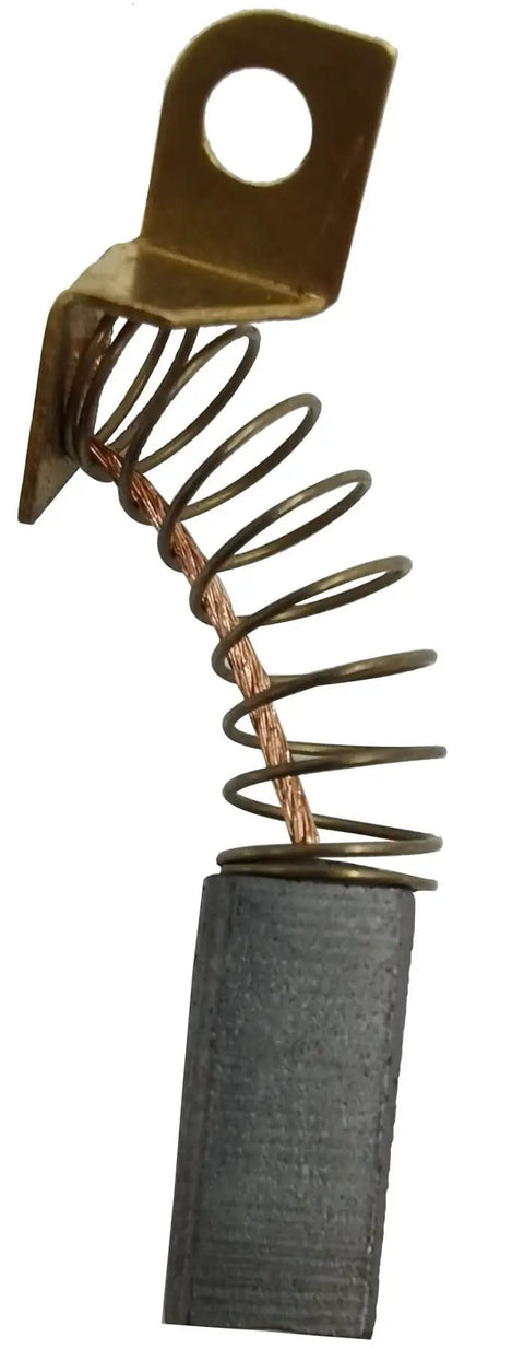 High quality carbon brush for motor repair, part of Fix That Janky Spark Carbon Brush Replacement Set Eight Pack.