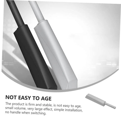 4 Piece Cabinet Push Open Latch Set Bringing Zero Drama Touch To Open Hidden Rebounder Hardware For Bedroom Bathroom Doors Tough Plastic Finger Catch That Silences Cabinet Doors And Looks Clean Always