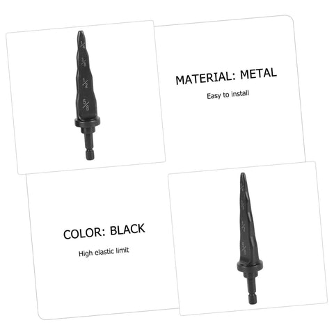 Electric Tube Expander With Hexagonal Handle For HVAC Copper Pipes Manual And Drill Compatible Swaging Tool, black metal