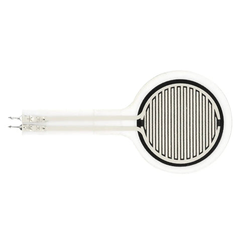 Thin Film Force Sensitive Resistor Pressure Sensor, Ultra Flexible No Fuss Lightweight Detection Module for Smart Home and Car Tech Electronics, High Sensitivity, Sub 10ms Response for Real Time Feedback, round FSR with leads