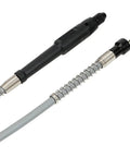 Kickass Flexible Shaft Drill Chuck Handle Compatible With Rotary Grinders And Mini Power Tools, close-up view showing rubber grip and flexible shaft.