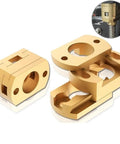 Upgrade Your 3D Printing Game With These Smooth Oldham T8 Z Axis Couplings Featuring Brass Round Connectors That Cut Vibration And Boost Accuracy For Ender 3 Pro Hot Beds Plus Tight Fit For Easy Install And Better Print Quality brass 3D printer coupling set