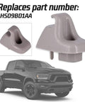 Dodge Ram Sun Visor Retainer Clip Replacement Fits 2009 2019 1500 2500 3500 4500 5500 No Fuss Direct Replacement Easy Install ABS Plastic