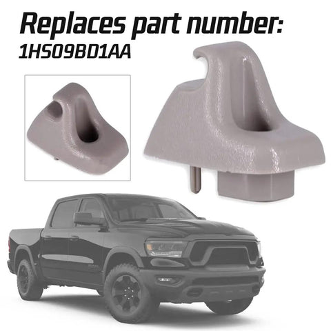 Dodge Ram Sun Visor Retainer Clip Replacement Fits 2009 2019 1500 2500 3500 4500 5500 No Fuss Direct Replacement Easy Install ABS Plastic