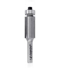 Flush Trim Router Bit One Half Inch Diameter, One Inch Cutting Height, One Quarter Inch Shank, Two Flute Carbide Tipped
