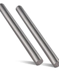 Two Pack 1018 Carbon Steel Rods, 1 Inch Diameter, 12 Inch Length, Polished Round Steel Bars For Shafts, Gears, Lathes, Automotive Parts