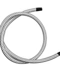 High Temperature Resistant Steam Hose Replacement Tube For Garment Steamers Flexible PVC Nylon Construction Black And White