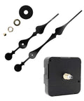 DIY Silent Large Wall Clock Movement Kit With Quartz Mechanism, Replacement Hands, Repair Tools And Parts Set For 5mm Panel