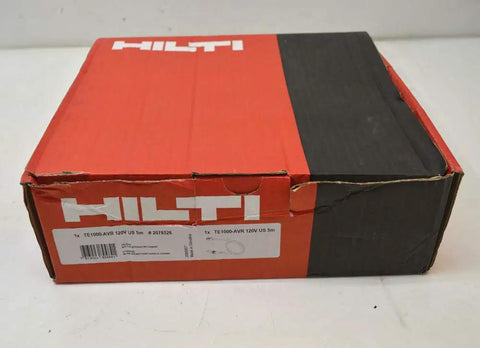 Heavy Duty Supply Cord TE 1000 AVR 120V 5m For Drilling And Demolition Work box packaging