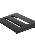 Sturdy 14 By 10.6 Inch Guitar Pedal Board With Carry Bag Angled Eight Degrees For Easy Access Fits Six To Eight Effects Pedals Steel