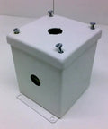 Industrial Control Panel Enclosure E1pbxm Spl Ready To Rock With Top Three Quarters Inch Hole And Side Thirteen Sixteenths Inch Hole