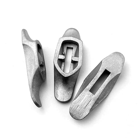 Stainless Steel Knife Finger Guard Set A And B For DIY Knifemaking, Durable Bolster And Pommel Tool Kit, top view of three guards