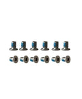 12Pcs M2x3 Torx T5 Bottom Cover Screws With Mini Driver Replacement Kit For Dell XPS 13 And 15 Series, close-up view of screws