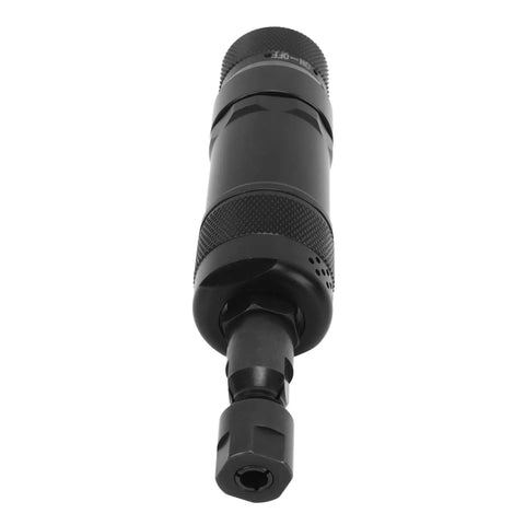 Knock Out Any Project With This Compact Air Die Grinder Built Damn Tough From Premium Stainless Steel Delivers 24000 RPM smooth speeds shown front view.