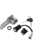 Motorcycle Ignition Coil Key Set And Switch Lock Kit For Talaria Sting X3 MX3 MX4 MX5 Electric Bikes Replaces Malfunctioning Ignition Switch Durable And Reusable Key System For Quick Engine Start shown with components.