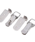 Versatile 10 Piece Toggle Clamp Set With Spring Loaded Duckbill Latch Catch Buckle Hook Lock for Quick 90 Degree Engagement