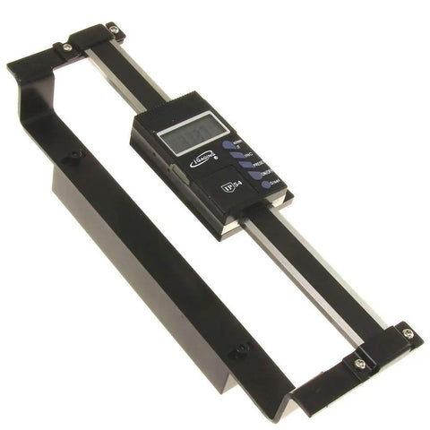 Digital Readout DRO And Quill Kit Mounting Bracket for Bridgeport Type Mills Six Inch Travel Inch Mm Fractions with Stainless Steel Beam