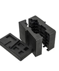 Rock Solid Heavy Duty Vise Support Blocks Reinforced Nylon Polymer for Smooth Auto Repairs and Precision Assembly Jobs, pack of two.