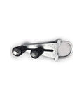 Heavy Duty Gate Slide Bottom Roller Guide Assembly For 4 Inch Round Posts Rubber Wheels Hot Dipped Galvanized Steel Built To Last