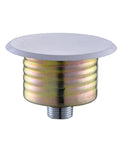 Concealed Pendent Fire Sprinkler Head With Cover Plate Dn15 Half Inch K80 Low Profile Ceiling Mount heat-activated unit with brass build.
