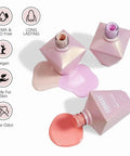 All In One Gel Nail Polish Kit With 68 Bright Colors And 4 Essential Gels Base Coat Builder Gel Top Coat Plus High Shine Finish 72 Pieces