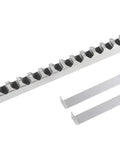 12mm Style D Keyway Broach HSS With Ground Solid Bar For Accurate Keyway Cuts In Inch Or Metric Sizes, 1 To 6 Inch Cutting Length, Includes Two Shims And Bright Finish, Built Tough Keyway Cutter Pro