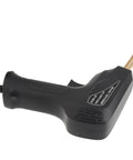 50W Plastic Welder For Car Bumper And Plastic Repair Kit with ergonomic handle, black color, side view.