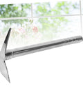 Double Hoe Garden Tool For Weeding And Planting Stainless Steel Lightweight And Portable by window