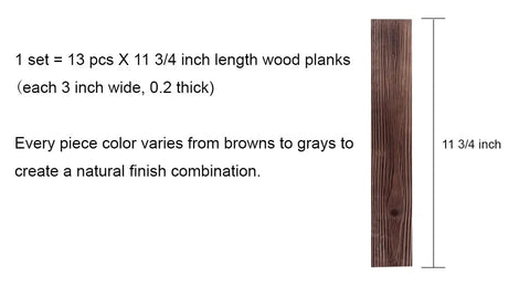 Peel And Stick Real Wood Wall Panels Rustic Reclaimed Barn Wood Look In Brown And Gray Tones Self Adhesive Fir Planks for DIY