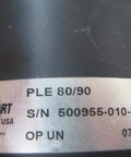 PLE 80 90 Gearbox Eight To One Reduction One And A Half Inch Shaft Length FNR PN 2008176 1 001 label detail