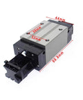 Japanese Made Pro Grade Linear Guide Slider Block NAH Series ANZ Standard Size 1 Piece, Custom Lengths Available, Precision Linear Bearing