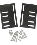 Built Different Headboard Adapter Brackets for King and Queen Size Bed Frames with heavy duty 2mm steel plates and hardware.