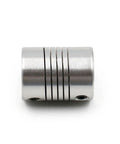 Tough As Nails Flexible Shaft Coupling For Cnc Motors And Drivetrain Setup, 5x8mm pins, 19x25mm sleeve, heavy-duty design.