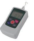 Pocket Size Digital Force Gauge 1N To 10N Push Pull Tester With Aluminum Alloy Build Built In Sensor And Plus Or Minus One Accuracy Handy Tension And Compression Meter For Workshops Labs And DIY Projects, gray LCD view