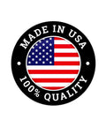 Heavy Duty Weatherproof Rolling Fire Extinguisher Covers Two Pack Fits 50 Lb Units Keeps Your Gear Locked Down And Ready To Roll Anytime Outside Or Inside Built Legit Tough round badge with American flag design.