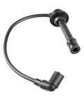 Close-up of Spark Plug Wire from Wire Kit for John Deere 825i And 825i S4 Copper Core 3 Piece Set with Silicone Sleeve