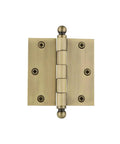 Top Shelf Ball Tip Door Hinges Featuring Smooth Swing Action And Square Corner Profile With Heavy Duty Steel Build And Rich Oil Rubbed Bronze Tone.