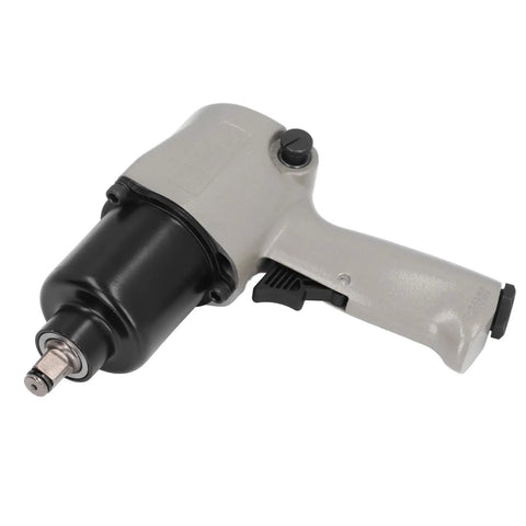 Heavy Duty Pneumatic Impact Wrench With 1/4 Inch Square Drive And Aluminum Casing Serving Up Beast Mode Torque From 34 To 410 Nm for auto service.